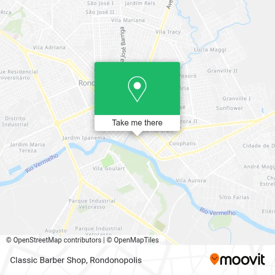 Classic Barber Shop map