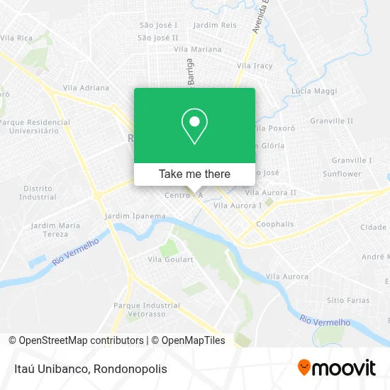 Itaú Unibanco map