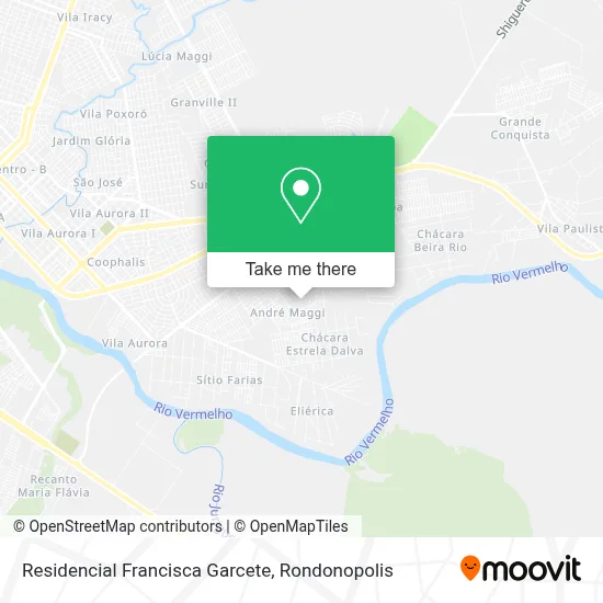Residencial Francisca Garcete map