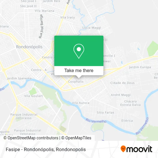 Fasipe - Rondonópolis map