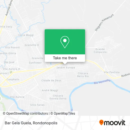 Bar Gela Guela map