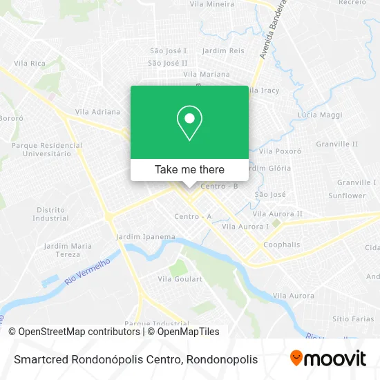 Smartcred Rondonópolis Centro map