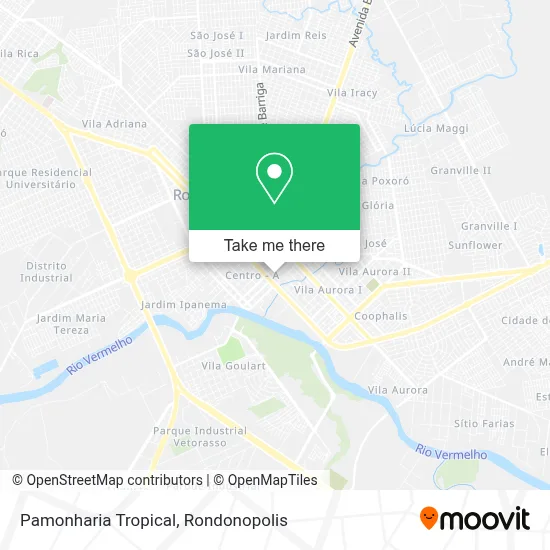 Pamonharia Tropical map