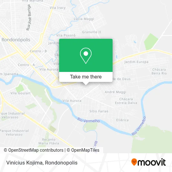 Vinícius Kojima map