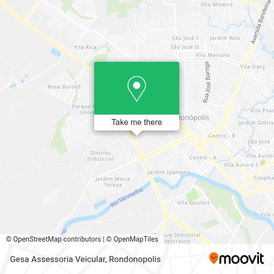 Gesa Assessoria Veicular map