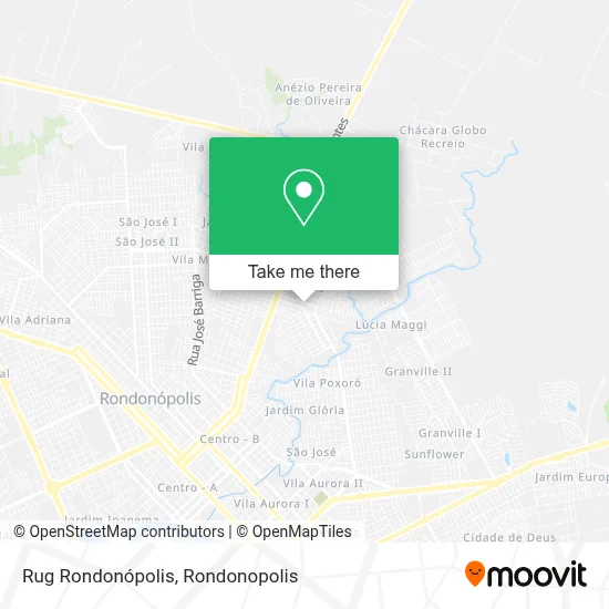 Rug Rondonópolis map