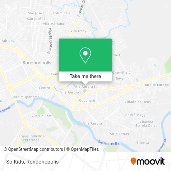 Só Kids map