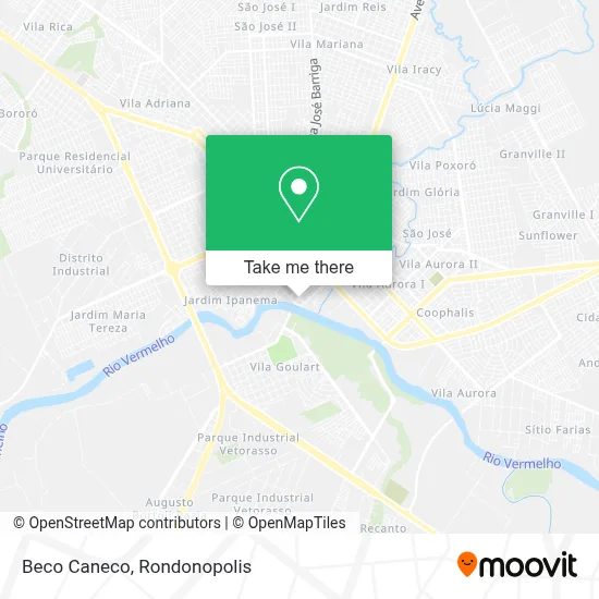 Beco Caneco map
