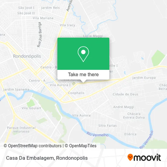 Casa Da Embalagem map