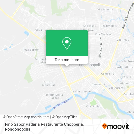 Fino Sabor Padaria Restaurante Chopperia map