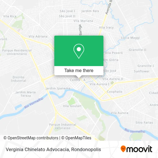 Verginia Chinelato Advocacia map