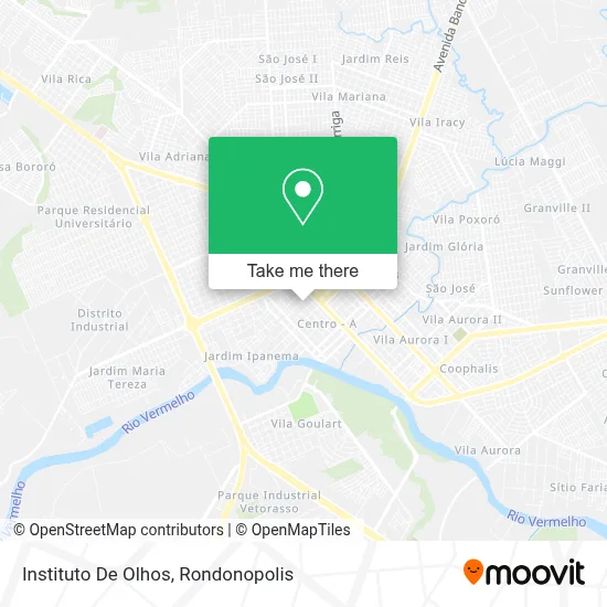 Instituto De Olhos map
