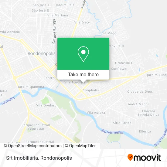 Sft Imobiliária map