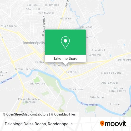 Psicóloga Deise Rocha map