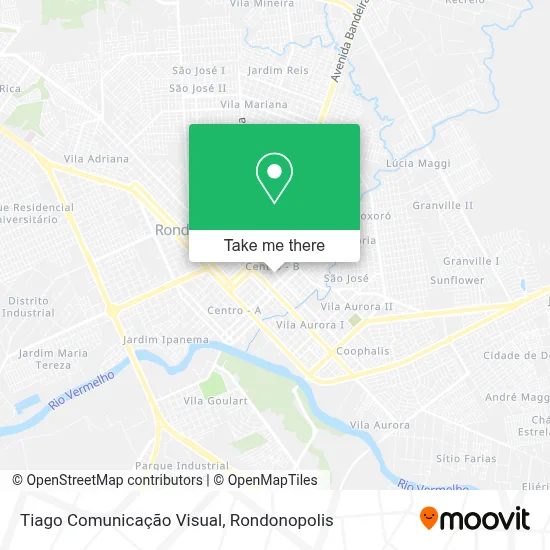 Tiago Comunicação Visual map
