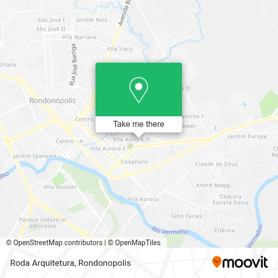 Roda Arquitetura map