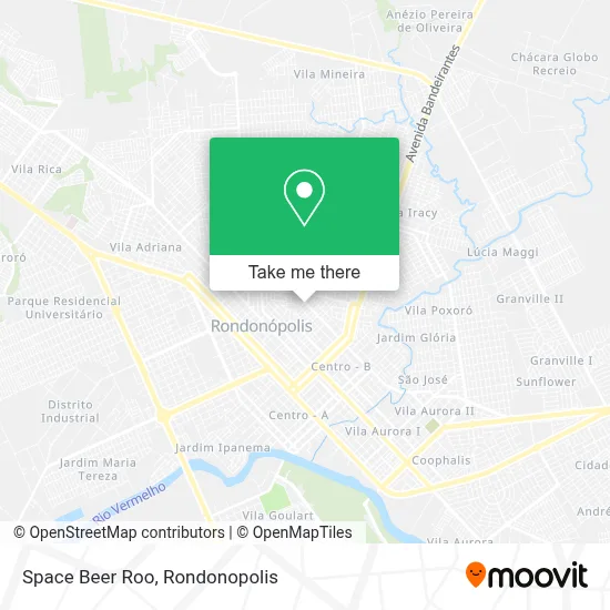 Space Beer Roo map