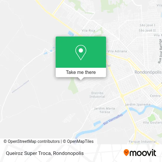 Queiroz Super Troca map