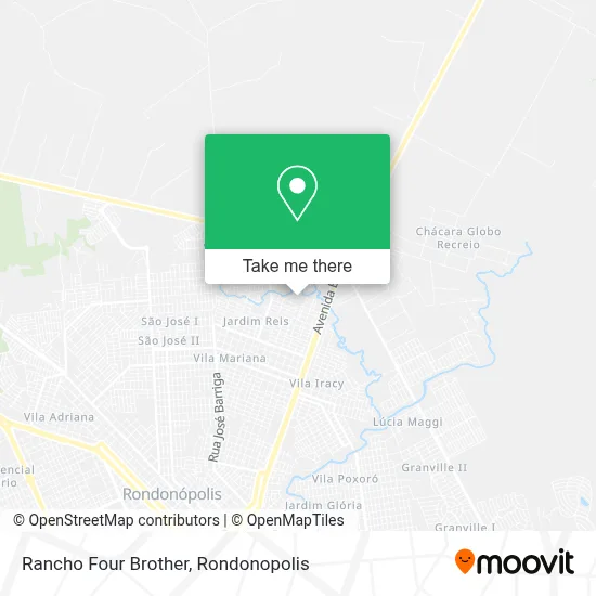 Rancho Four Brother map