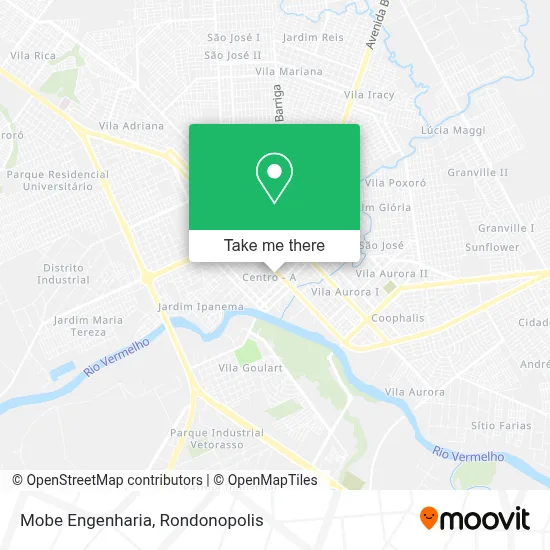 Mobe Engenharia map