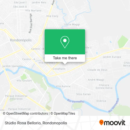 Stúdio Rosa Bellorio map