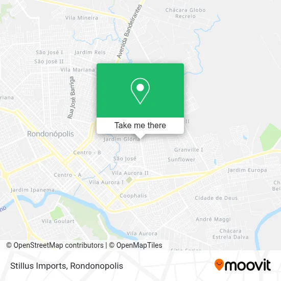 Stillus Imports map