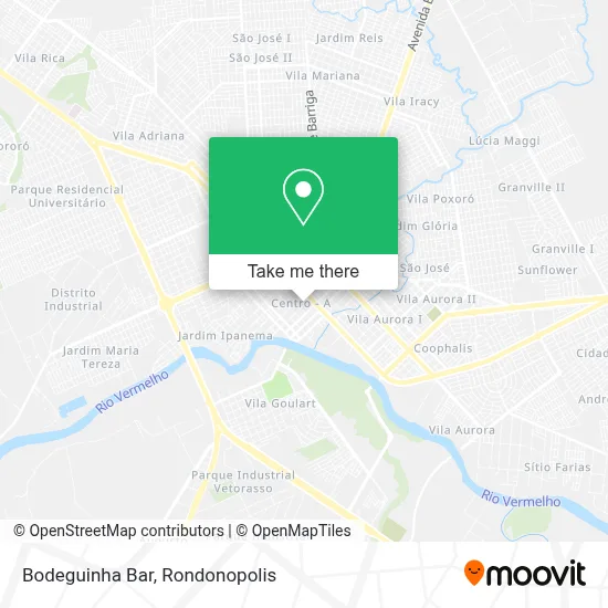 Bodeguinha Bar map