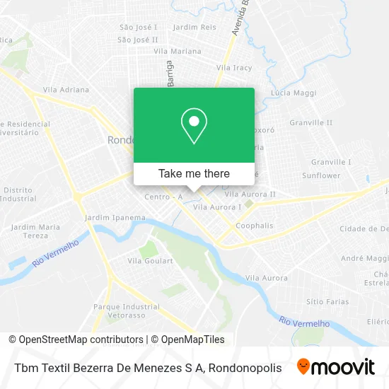 Tbm Textil Bezerra De Menezes S A map