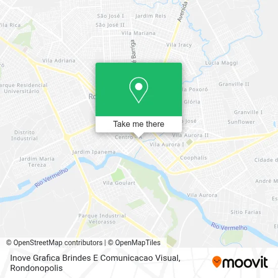 Inove Grafica Brindes E Comunicacao Visual map