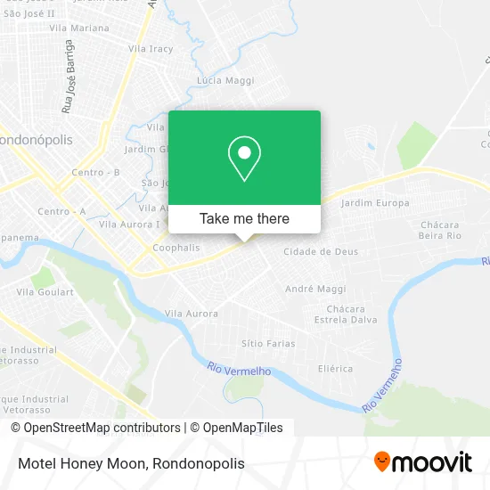 Motel Honey Moon map