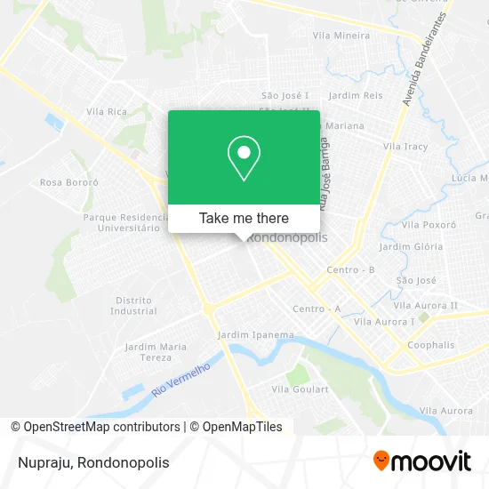 Nupraju map