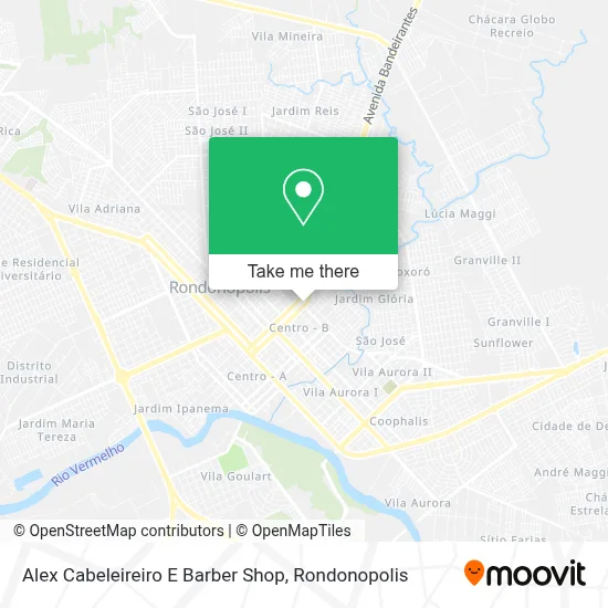 Alex Cabeleireiro E Barber Shop map