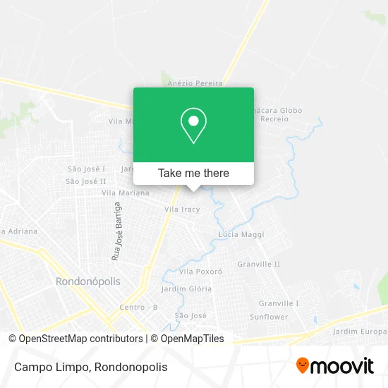 Campo Limpo map