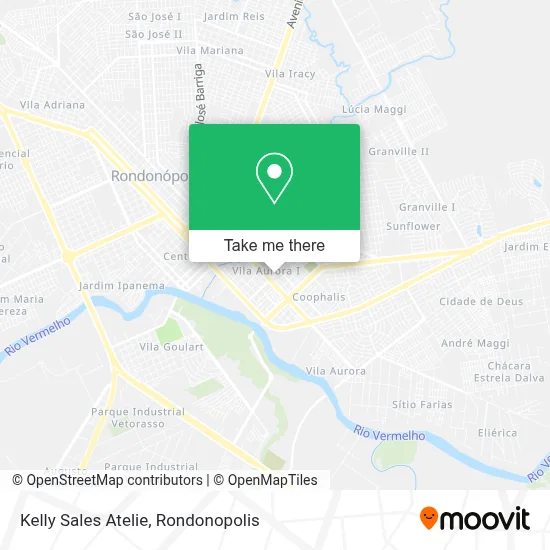 Kelly Sales Atelie map