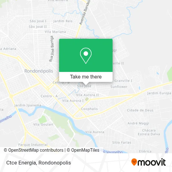 Ctce Energia map