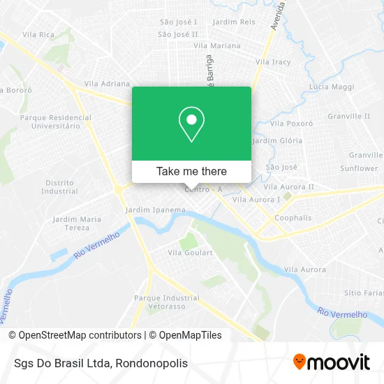Sgs Do Brasil Ltda map