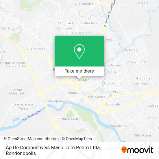 Ap De Combustiveis Masp Dom Pedro Ltda map