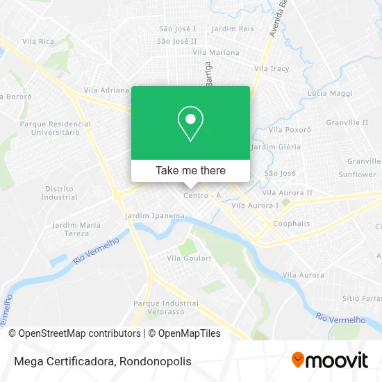 Mega Certificadora map