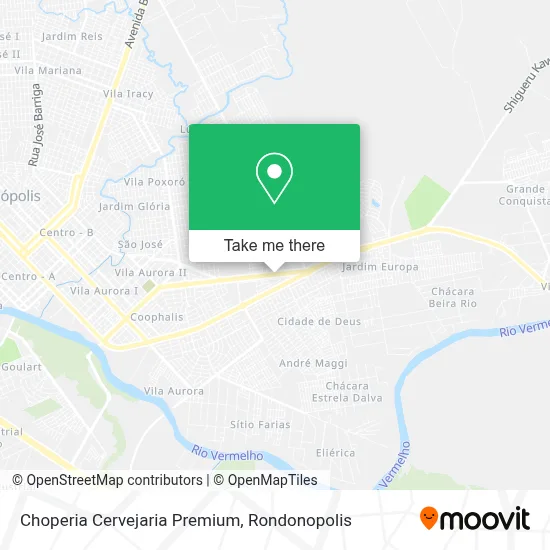 Choperia Cervejaria Premium map