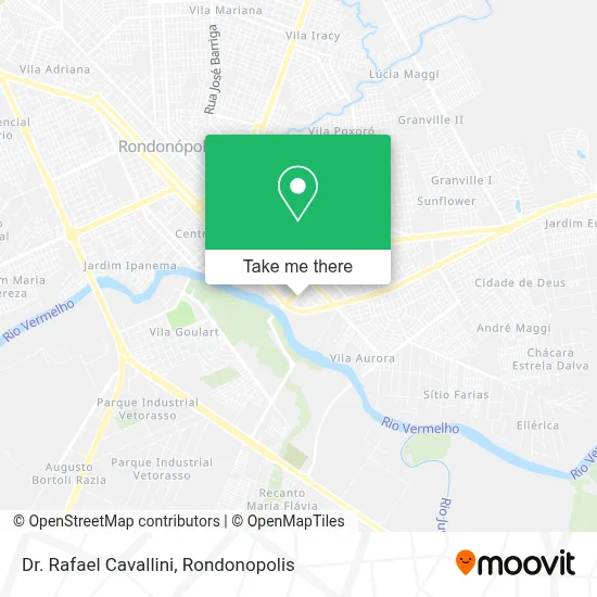 Dr. Rafael Cavallini map