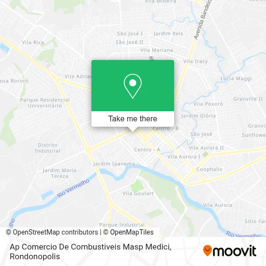 Ap Comercio De Combustiveis Masp Medici map
