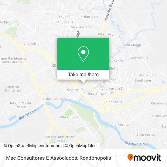 Msc Consultores E Associados map