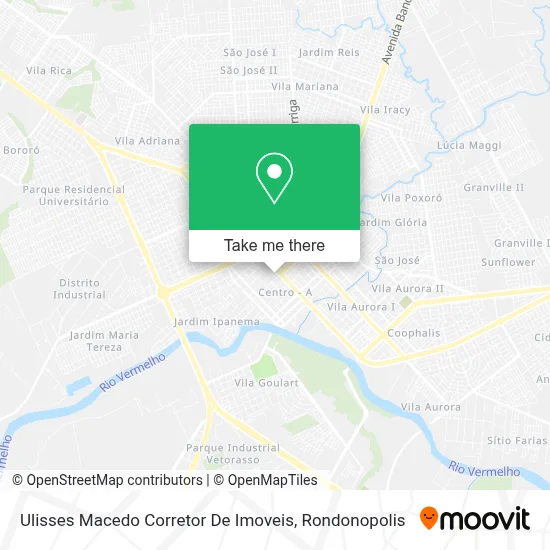 Ulisses Macedo Corretor De Imoveis map