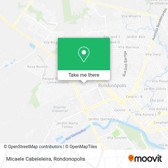 Micaele Cabeleleira map