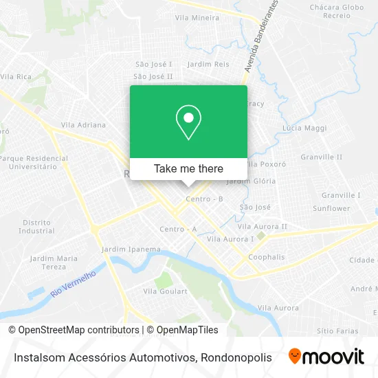 Instalsom Acessórios Automotivos map