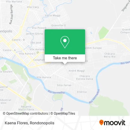 Kaena Flores map