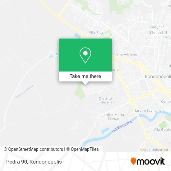 Pedra 90 map