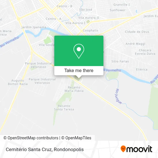 Cemitério Santa Cruz map