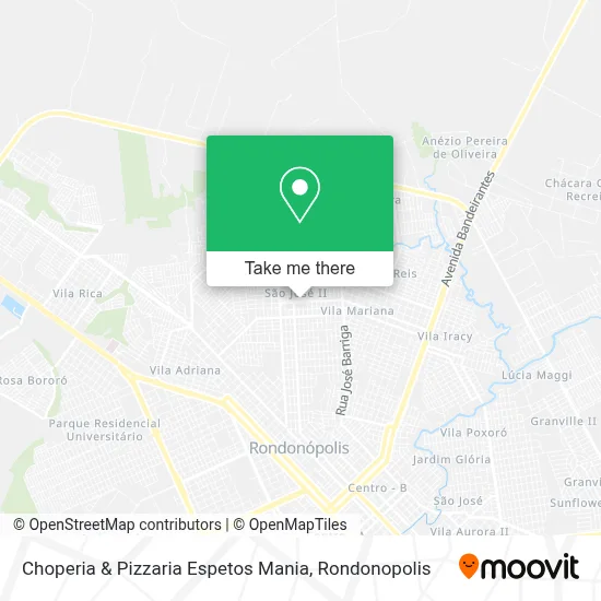 Choperia & Pizzaria Espetos Mania map