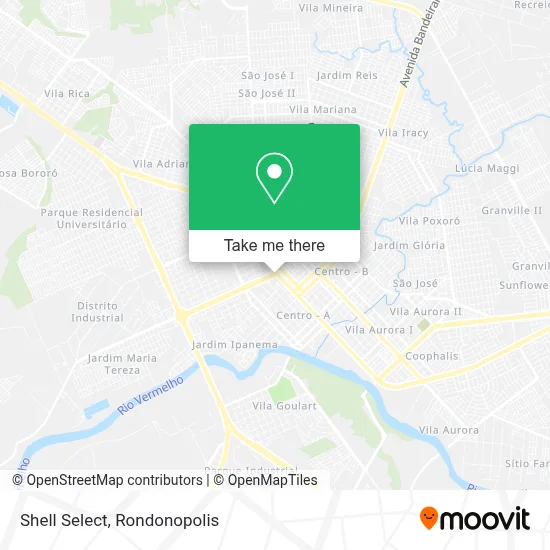 Shell Select map